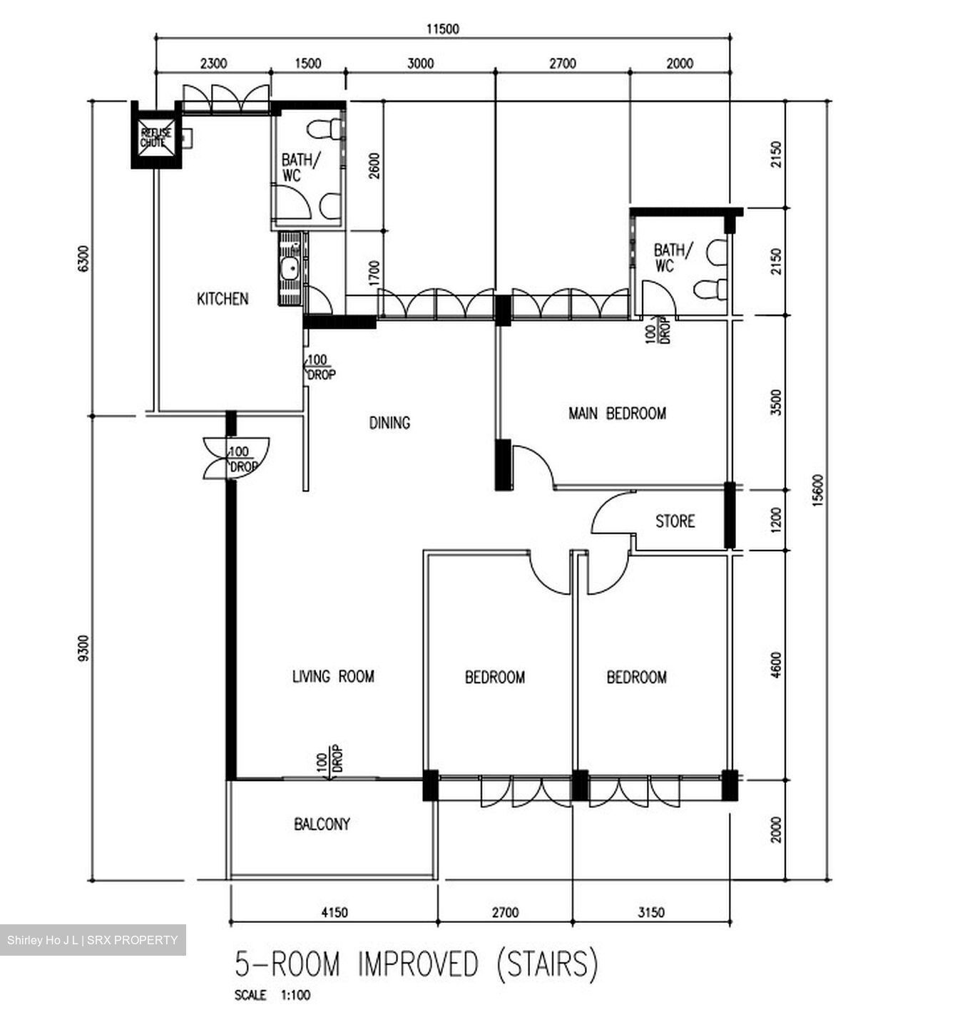 Blk 232 Yishun Street 21 (Yishun), HDB 5 Rooms #546188141